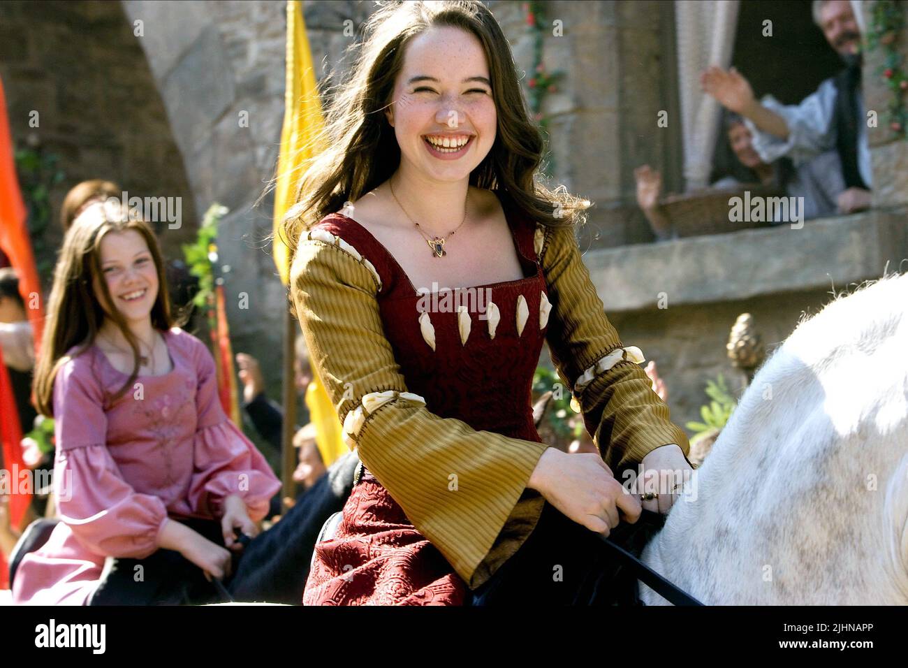 GEORGIE HENLEY, Anna Popplewell, Die Chroniken von Narnia: Prinz Kaspian von Narnia", 2008 Stockfoto