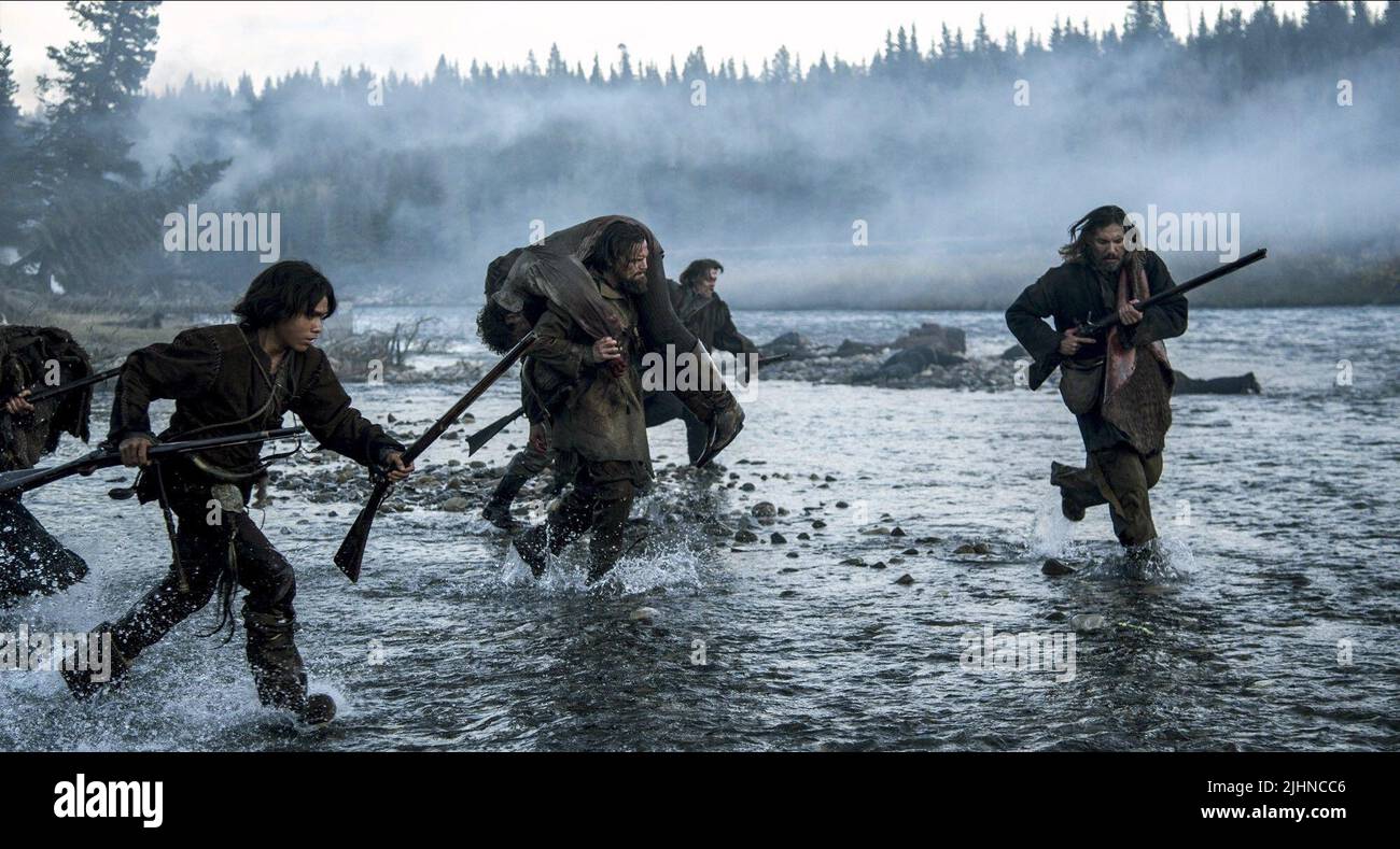 LEONARDO DICAPRIO, der Widergänger, 2015 Stockfoto