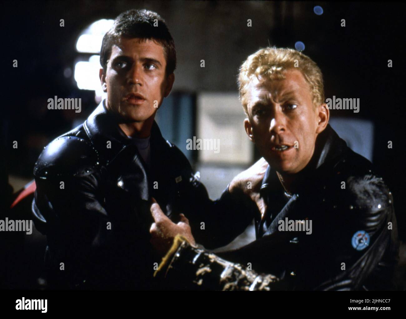MEL GIBSON, STEVE BISLEY, MAD MAX, 1979 Stockfoto