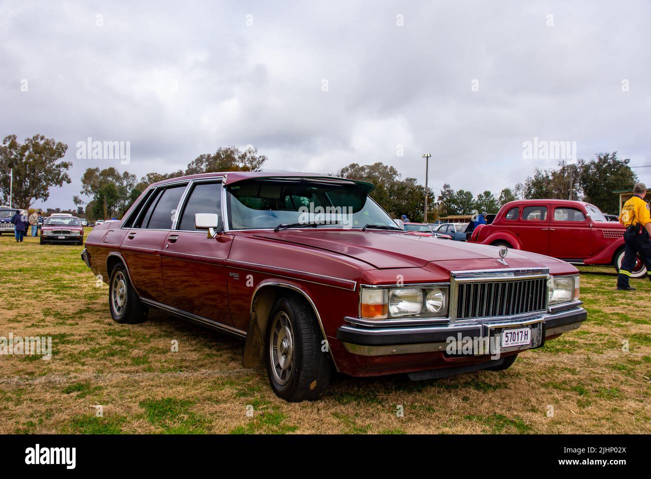 Cadillac DeVille im Manilla Showground Australia. Stockfoto