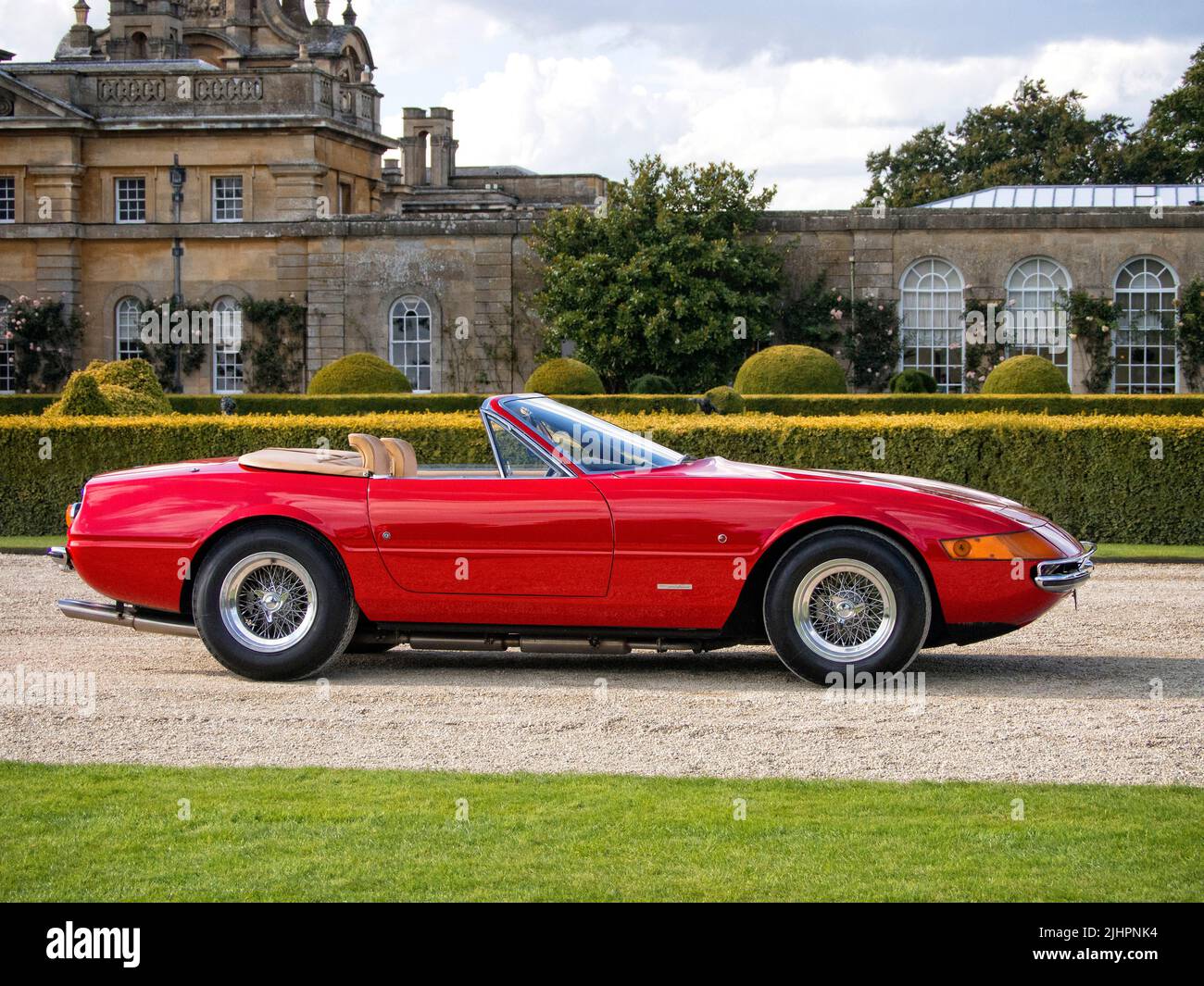 1971 Ferrari 365 GTS/4 Daytonas Spider. Stockfoto