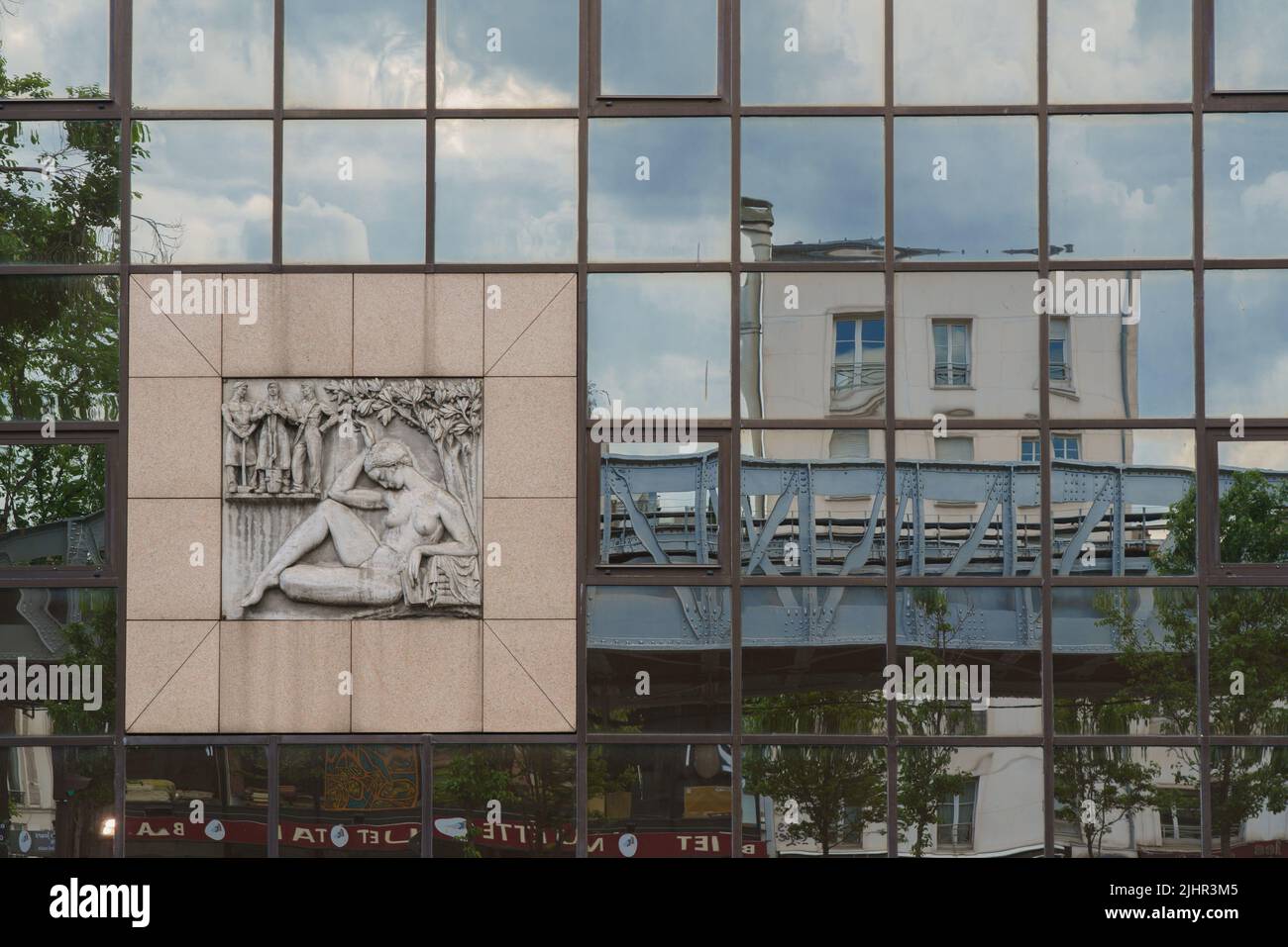 Frankreich, Region Ile de France, 15. Arrondissement von Paris, Boulevard de Grenelle, Sitz des französischen Fußballverbands, FFF, Stockfoto