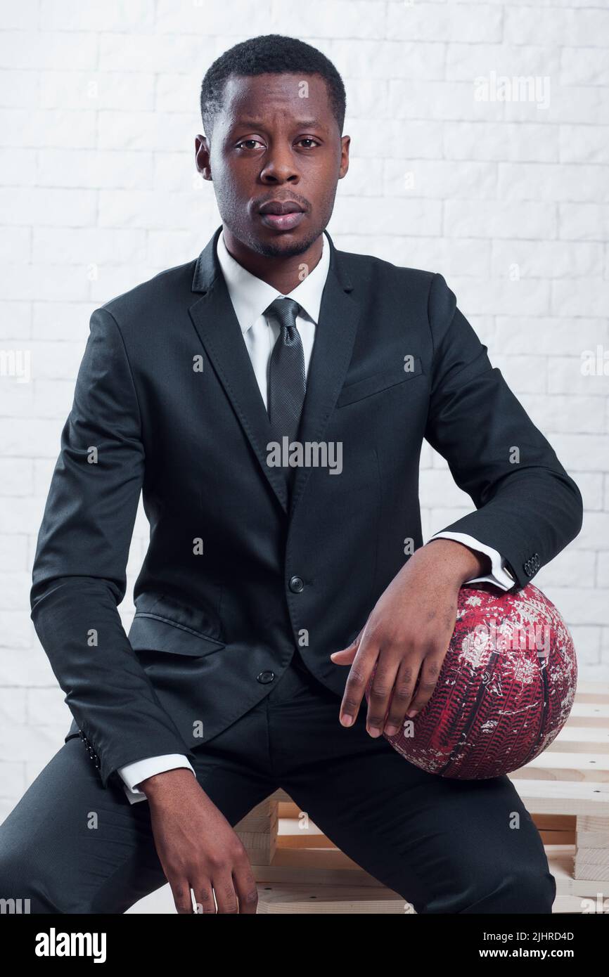 Sportliche Aktivitäten und Veranstaltungen im Firmenbüro Stockfoto