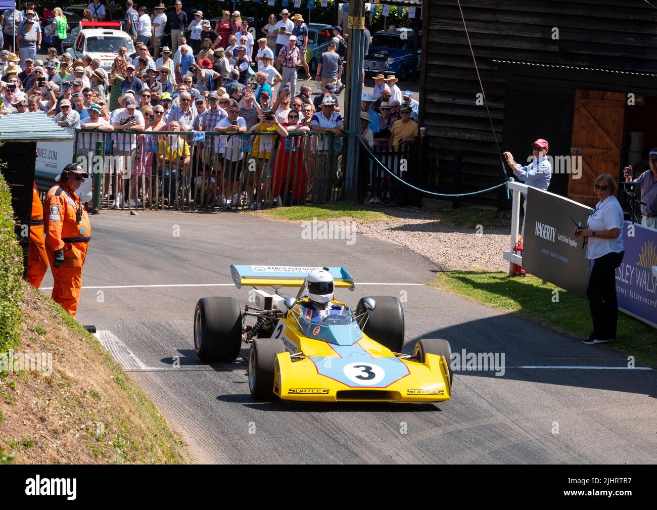 Ian Skinner, Formula 2 Surtees TS15, Shelsley Walsh Classic Nostalgia, 16.. Juli 2022. Stockfoto
