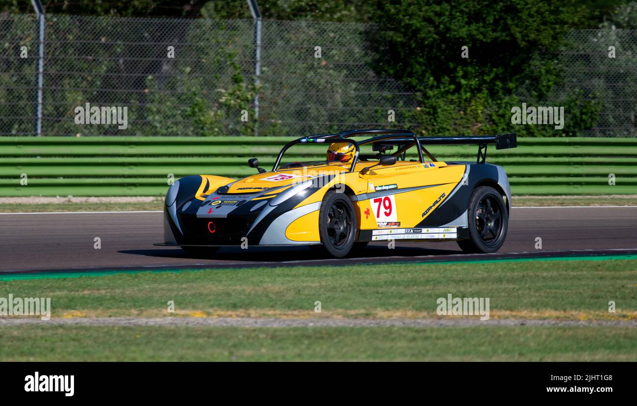 Lotus Race Championship 2 Elf-Typ-Action auf der Rennstrecke. Imola, Italien, juni 18 2022. DTM Stockfoto