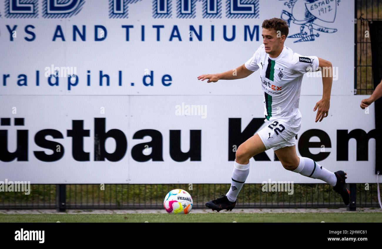 Oscar Fraulo (BMG) Borussia Mönchengladbach - RKC Waalwijk 20.07.2022, Fussball; Saison 2022/23 Foto: Moritz Müller Copyright (nur für journalistisc Stockfoto