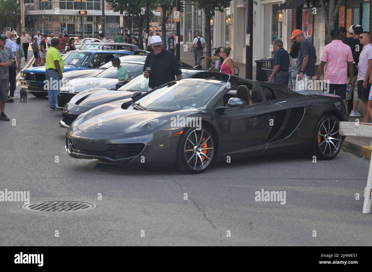 Pittsburgh Vintage Grand Prix 2022 Southside Waterworks Stockfoto