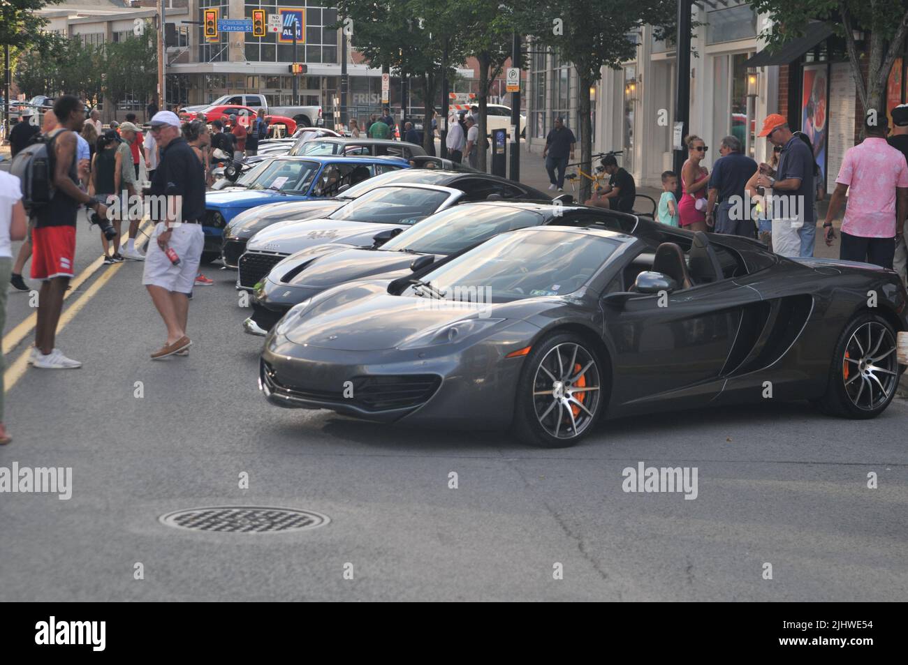 Pittsburgh Vintage Grand Prix 2022 Southside Waterworks Stockfoto