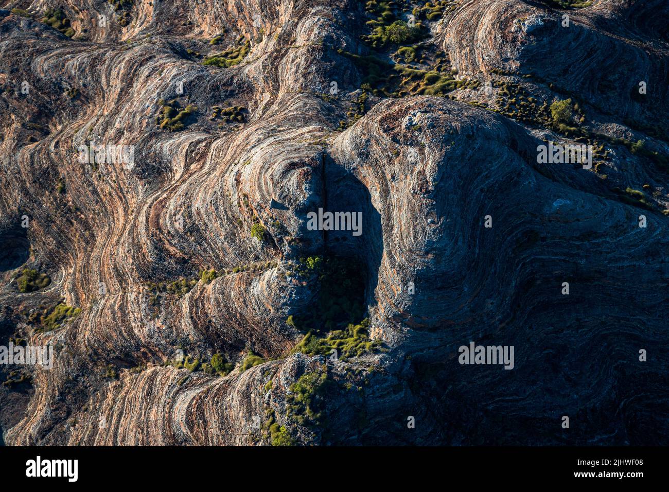 Bungle Bungles aus der Vogelperspektive in Kimberley, Westaustralien Stockfoto