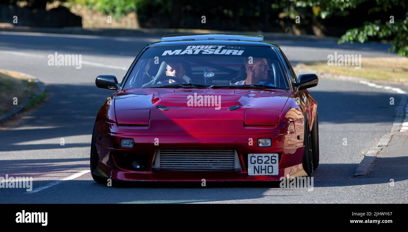 1989 Nissan 200SX Turbo 16 Ventil. Stockfoto