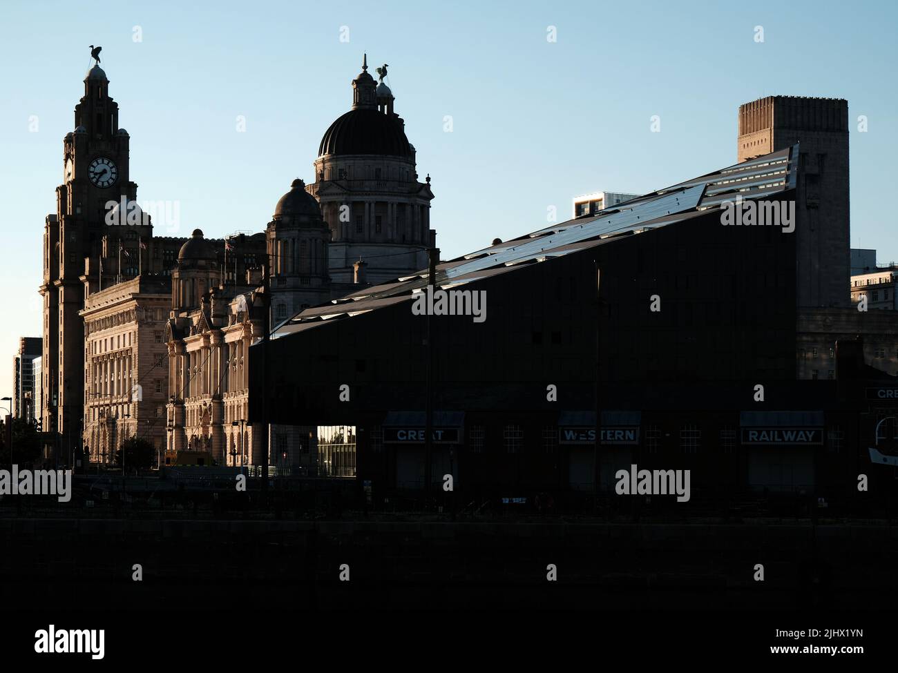 Das Royal Liver Building Stockfoto