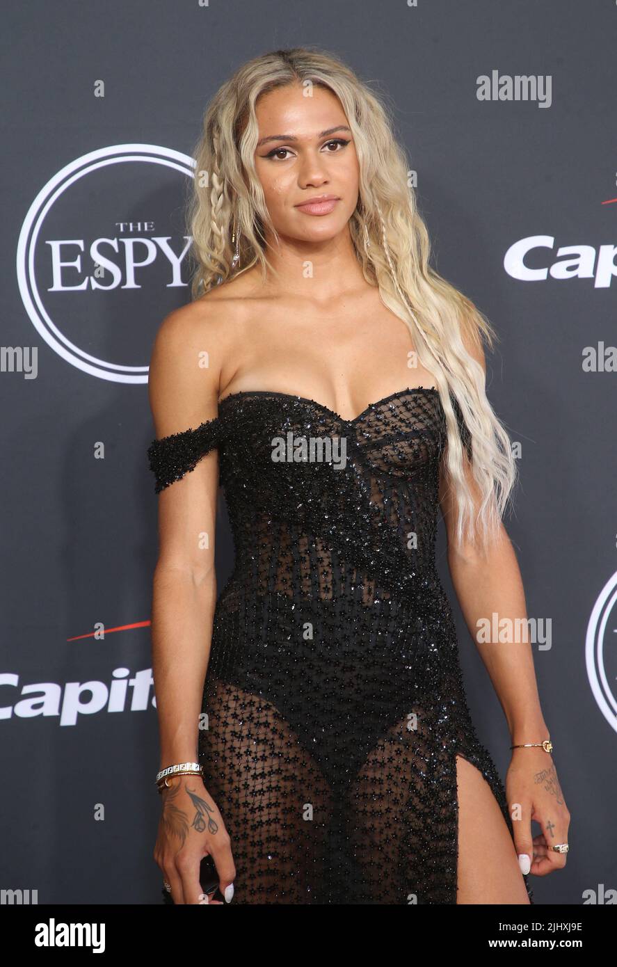 20. Juli 2022 - Hollywood, Kalifornien - Trinity Rodman, 2022 ESPYs im Dolby Theater in Hollywood. (Bild: © FS/AdMedia über ZUMA Press Wire) Stockfoto