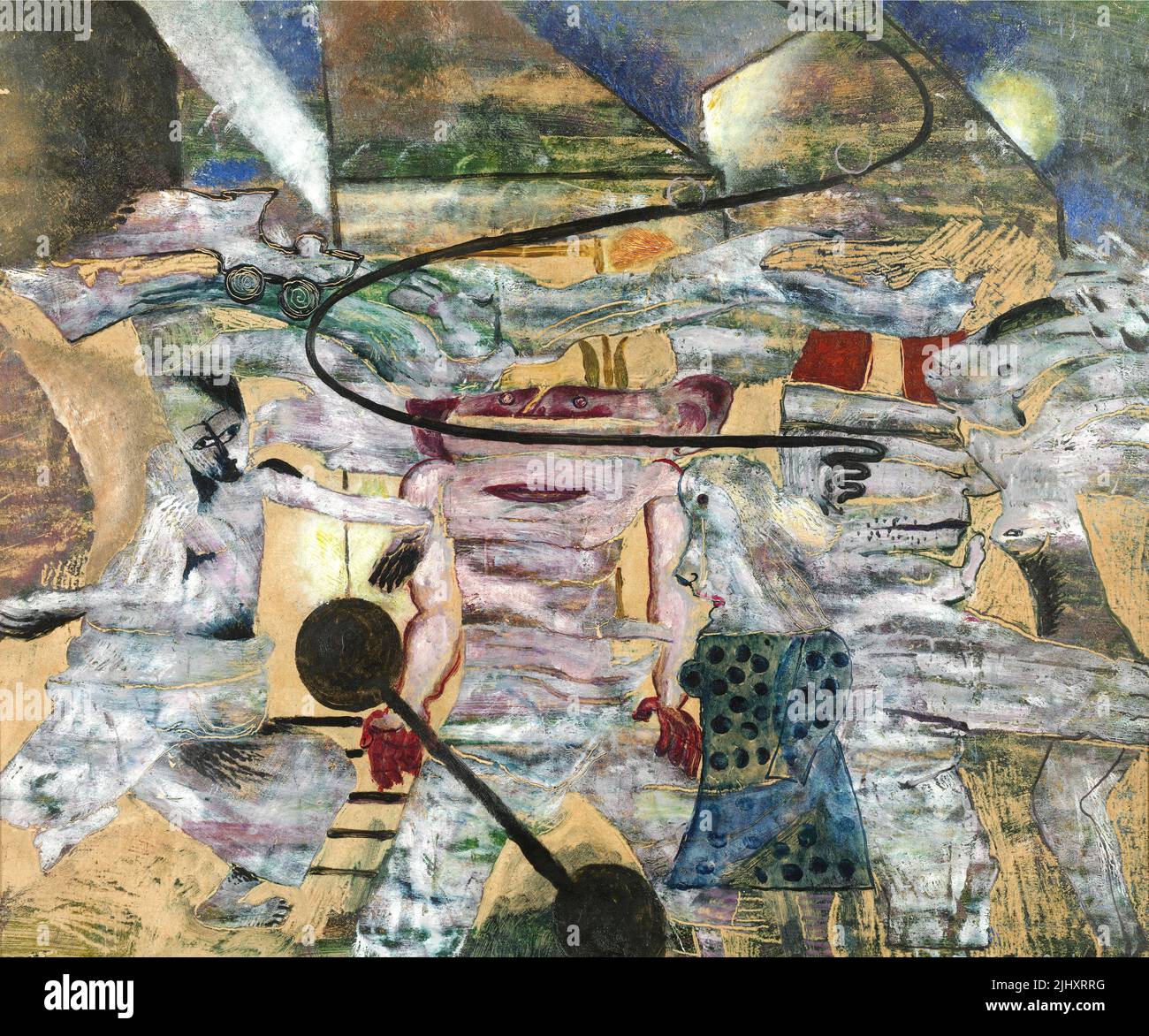 Frits Van den Berghe - das Monster - 1928 Stockfoto