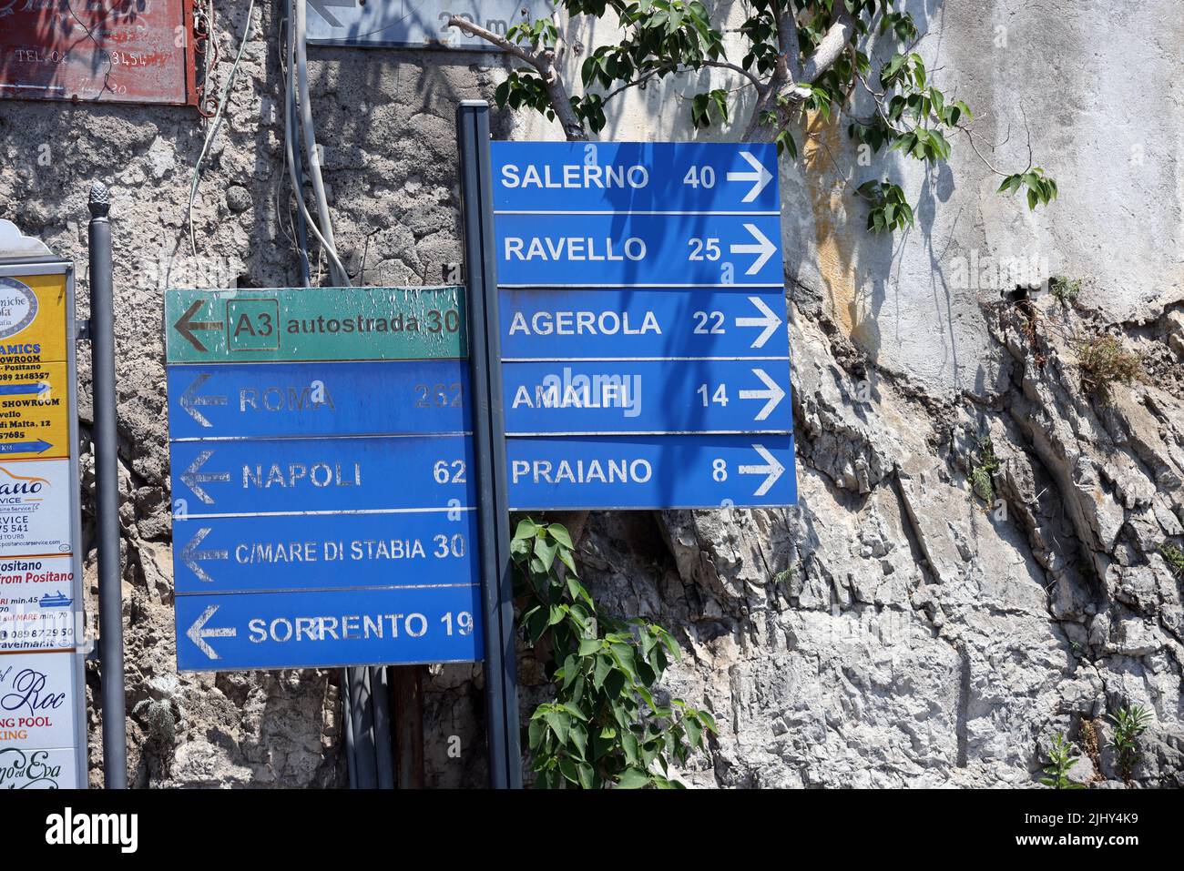 Positano, Amalfiküste Italien Bild von Gavin Rodgers/ Pixel8000 Stockfoto