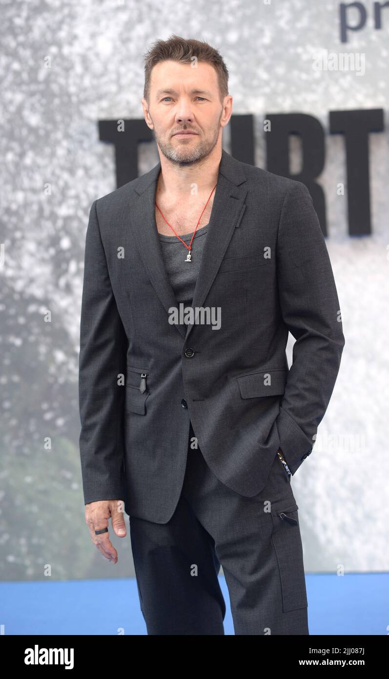 Foto muss gutgeschrieben werden ©Alpha Press 078237 18/07/2022 Joel Edgerton Thirteen lebt UK Premiere in London Stockfoto
