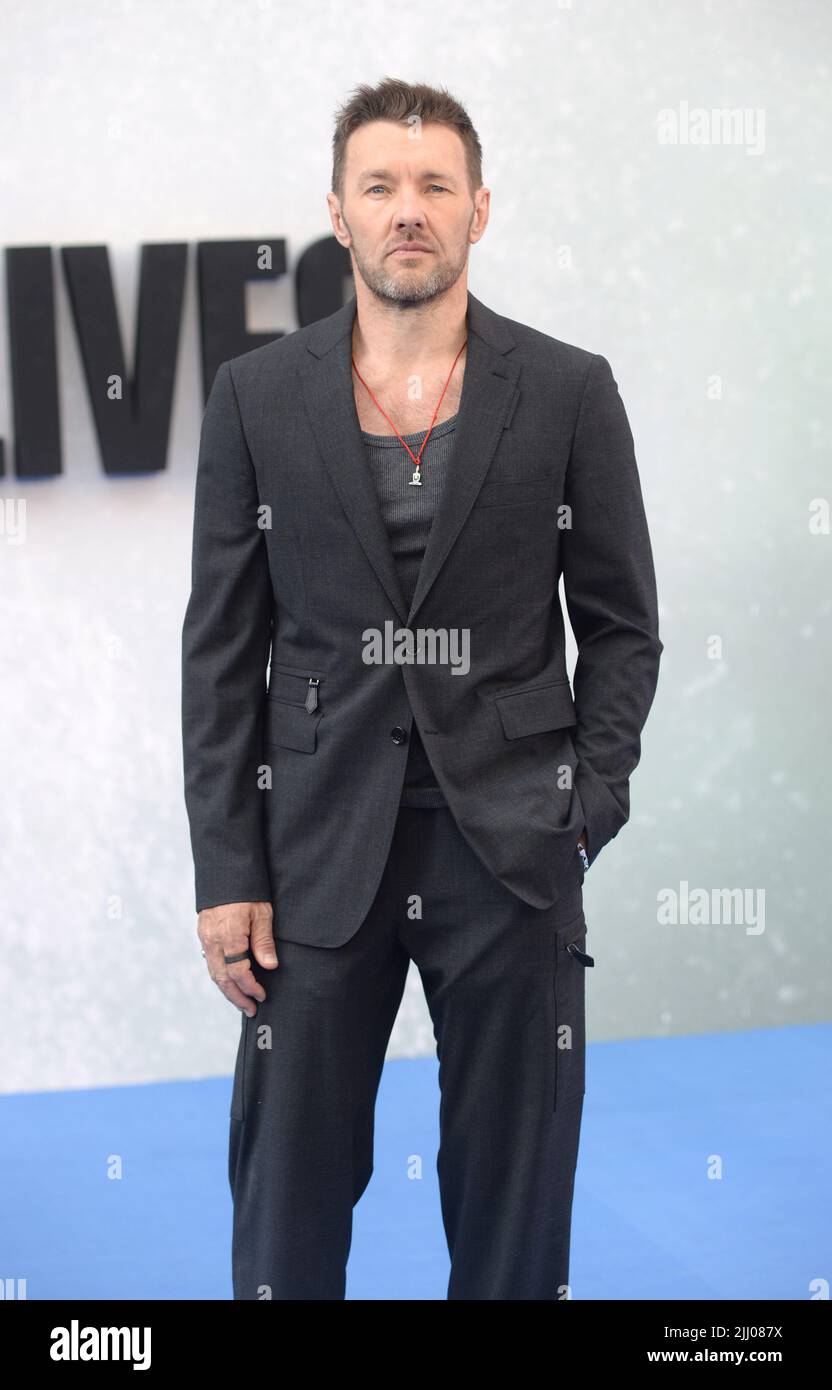 Foto muss gutgeschrieben werden ©Alpha Press 078237 18/07/2022 Joel Edgerton Thirteen lebt UK Premiere in London Stockfoto