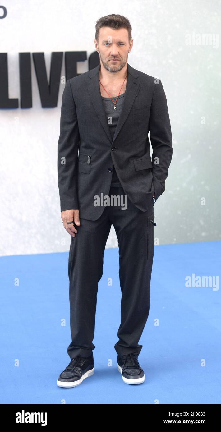 Foto muss gutgeschrieben werden ©Alpha Press 078237 18/07/2022 Joel Edgerton Thirteen lebt UK Premiere in London Stockfoto