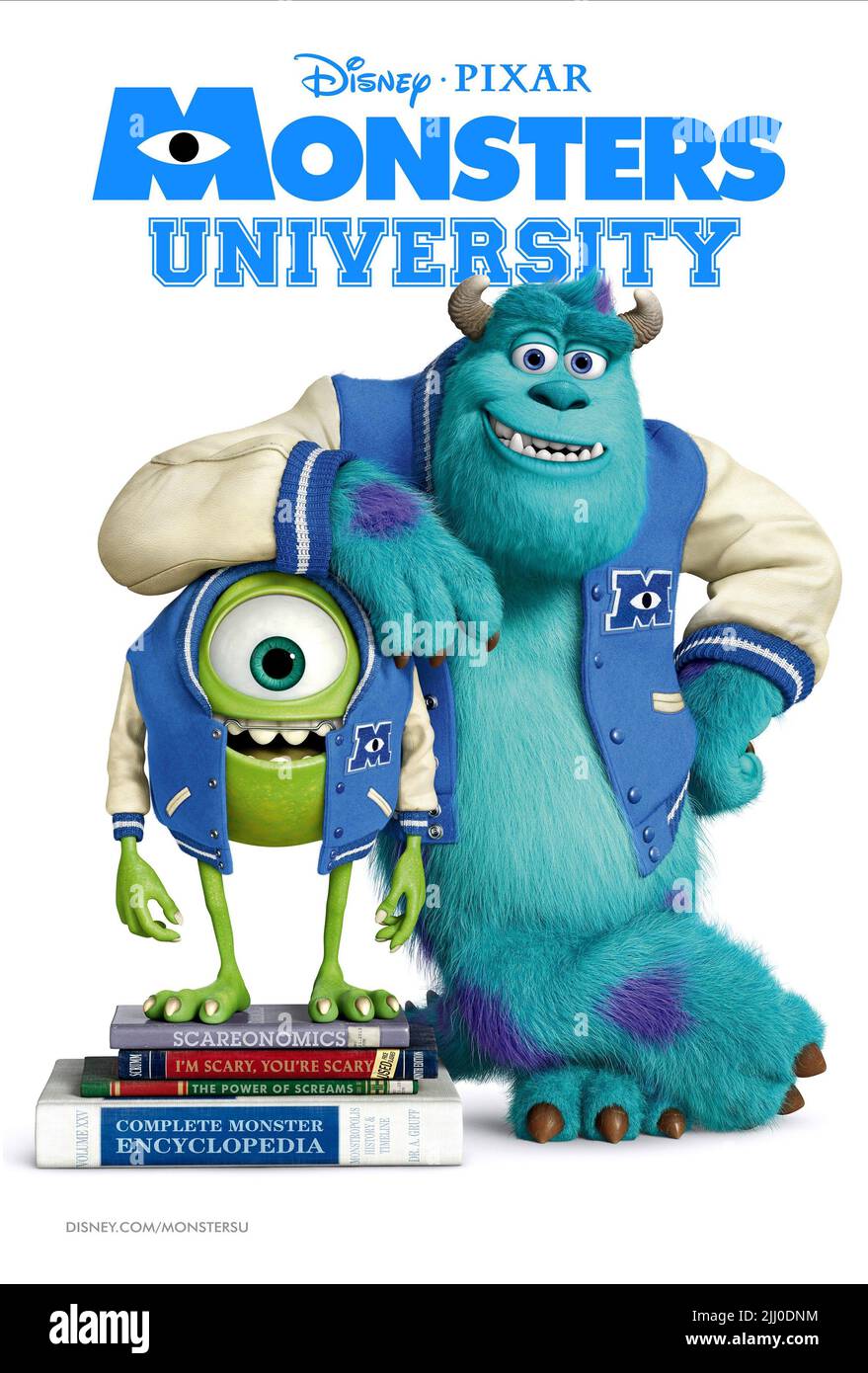 WAZOWSKI, POSTER, MONSTER UNIVERSITY, 2013 Stockfoto