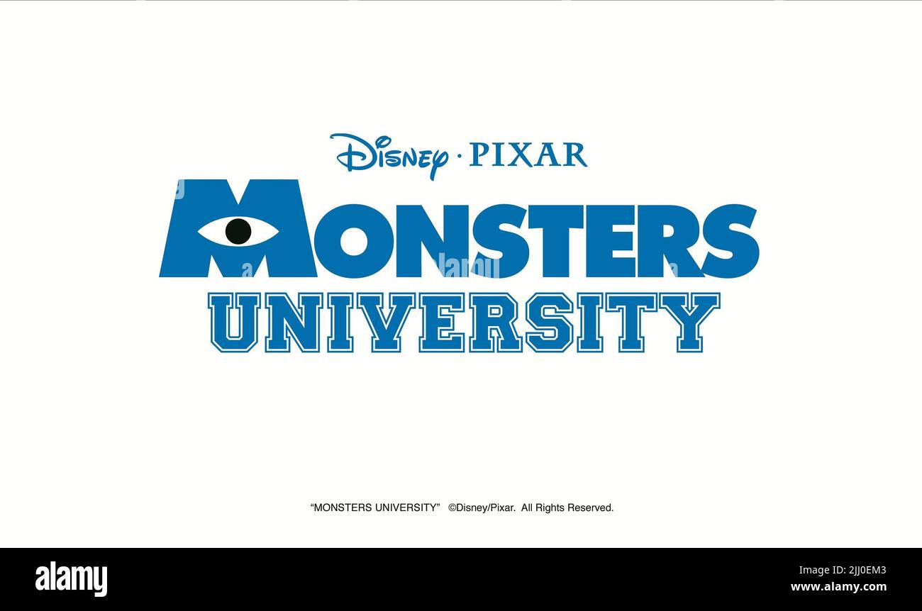 FILMPLAKAT, MONSTER UNIVERSITY, 2013 Stockfoto