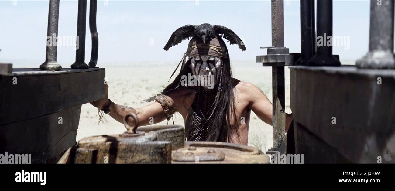 JOHNNY DEPP, der Lone Ranger, 2013 Stockfoto