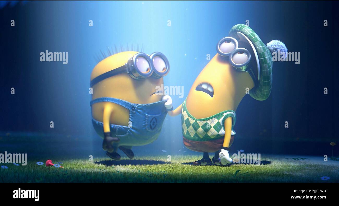 MINONS, DESPICABLE ME2, 2013 Stockfoto