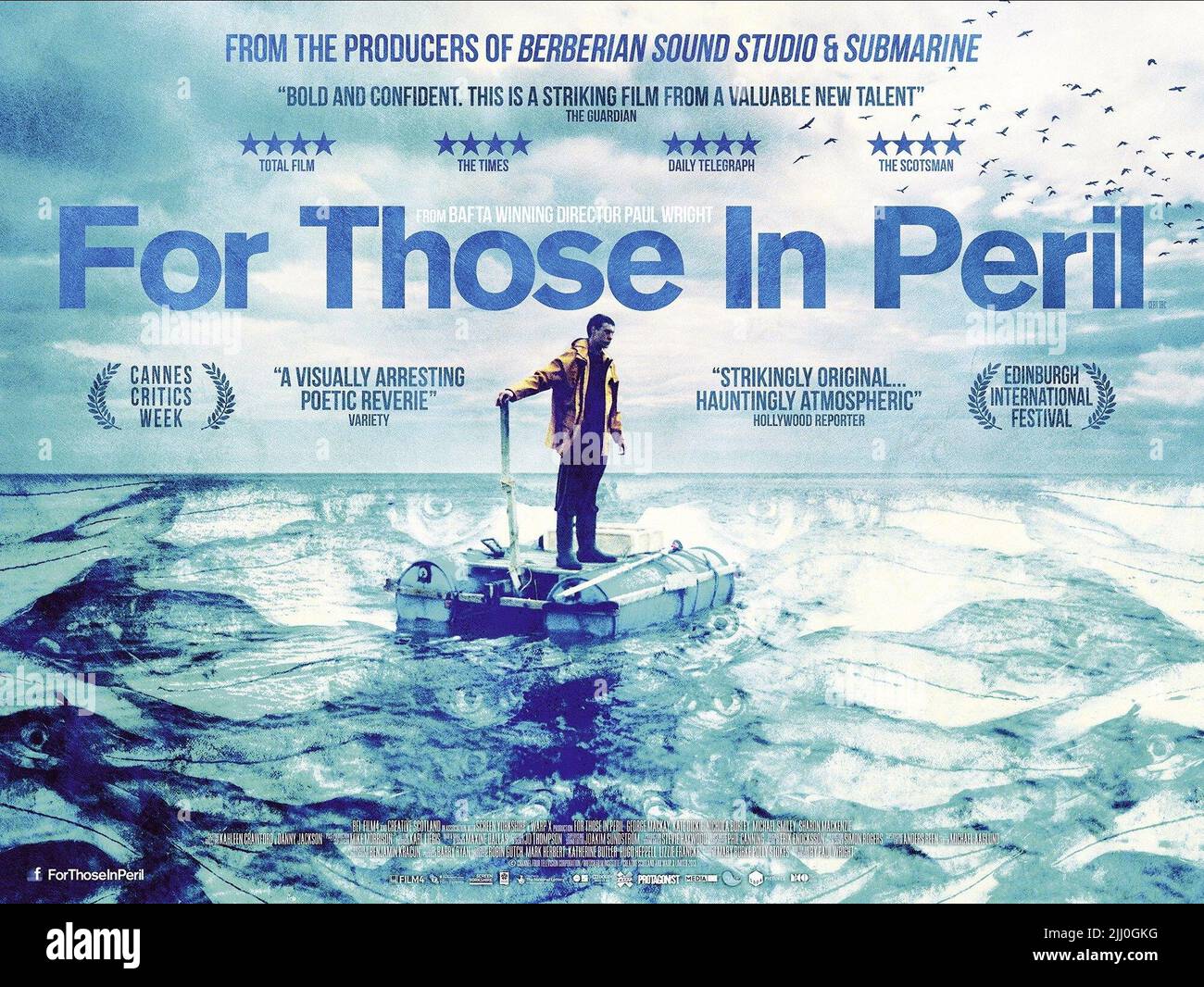 GEORGE MACKAY POSTER, FOR THOSE IN PERIL, 2013 Stockfoto