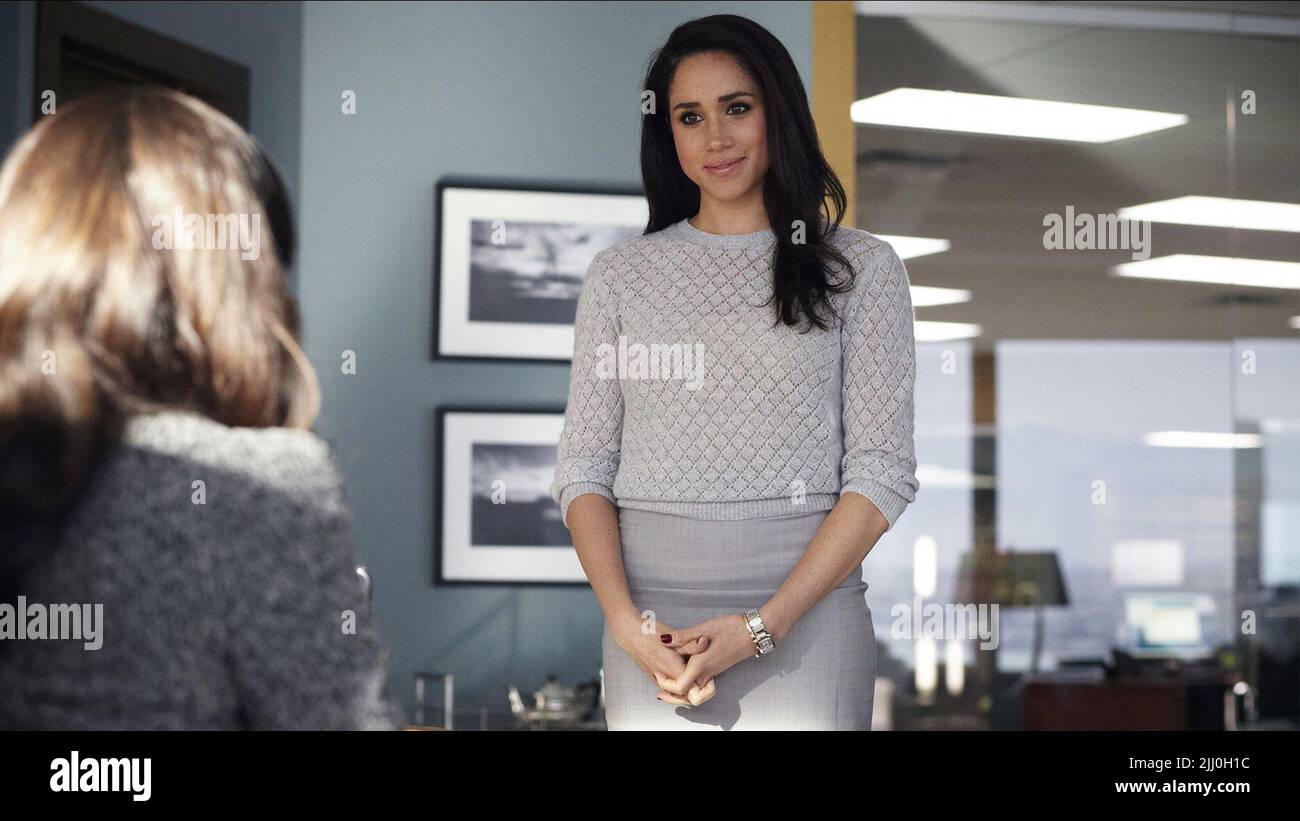 MEGHAN MARKLE, Anzüge: Saison 3, 2013 Stockfoto