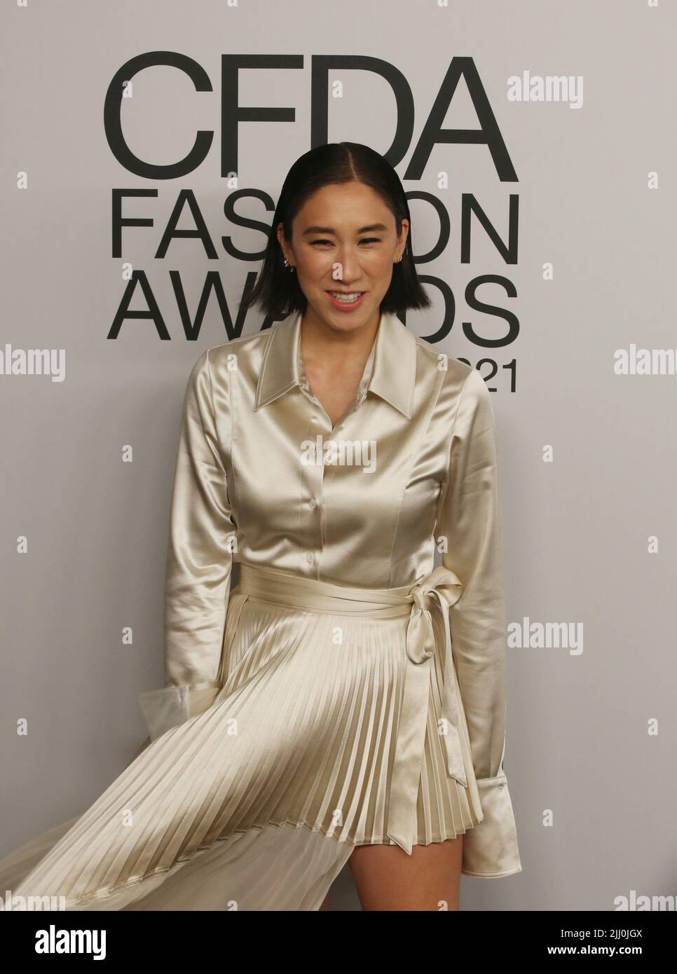 DIE CFDA Fashion Awards 2021, veranstaltet von Emily Blunt, ehren Zendaya, Anya Taylor-Joy, Dapper Dan, Aurora James Rebecca Goodstein, Nina Garcia, Sara Schiff und Yeohlee am POOL + THE GRILL Featuring: Eva Chen wo: New York, New York, USA Wann: 11 Nov 2021 Credit: Derrick Salters/WENN Stockfoto