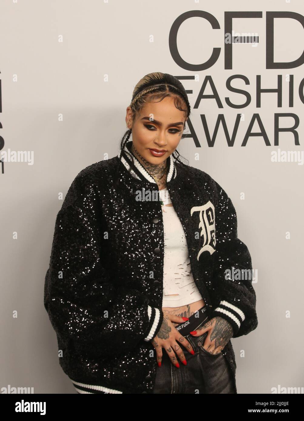 DIE CFDA Fashion Awards 2021, veranstaltet von Emily Blunt, ehren Zendaya, Anya Taylor-Joy, Dapper Dan, Aurora James Rebecca Goodstein, Nina Garcia, Sara Schiff und Yeohlee am POOL + THE GRILL Featuring: Kehlani wo: New York, New York, USA Wann: 11 Nov 2021 Credit: Derrick Salters/WENN Stockfoto