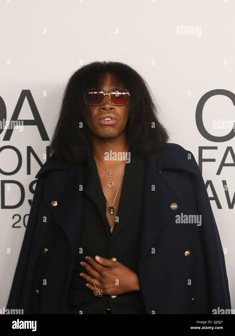 DIE CFDA Fashion Awards 2021, veranstaltet von Emily Blunt, ehren Zendaya, Anya Taylor-Joy, Dapper Dan, Aurora James Rebecca Goodstein, Nina Garcia, Sara Schiff und Yeohlee am POOL + THE GRILL Featuring: Jeremy O. Harris wo: New York, New York, USA Wann: 11 Nov 2021 Credit: Derrick Salters/WENN Stockfoto
