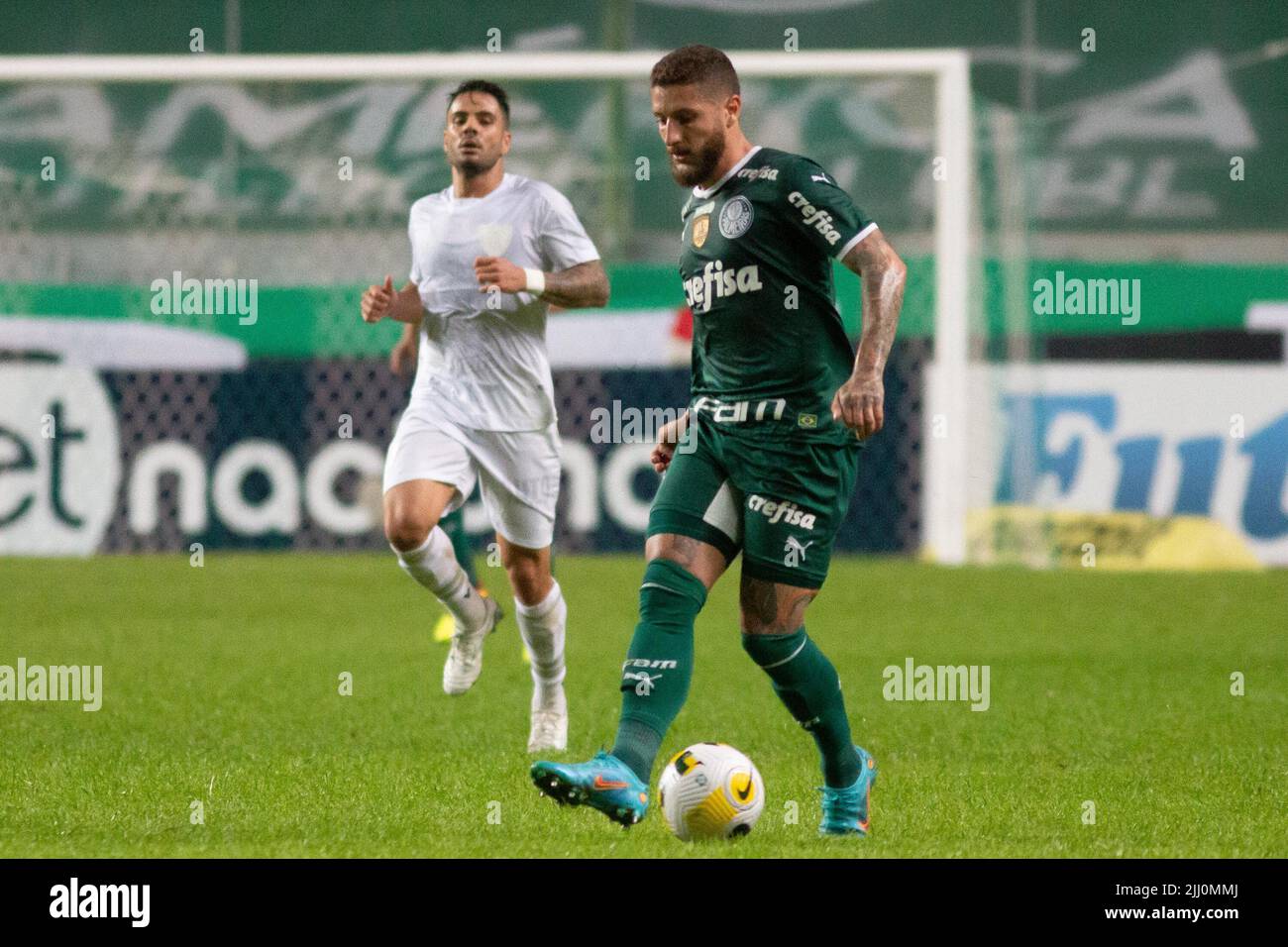 Belo Horizonte, Brasilien. 21.. Juli 2022. MG - Belo Horizonte - 07/21/2022 - BRASILIANISCHER A 2022 AMERICA-MG X PALMEIRAS - Ze Rafael Palmeiras Spieler während eines Spiels gegen America-MG im Independencia Stadion für die brasilianische Meisterschaft A 2022. Foto: Fernando Moreno/AGIF/Sipa USA Quelle: SIPA USA/Alamy Live News Stockfoto