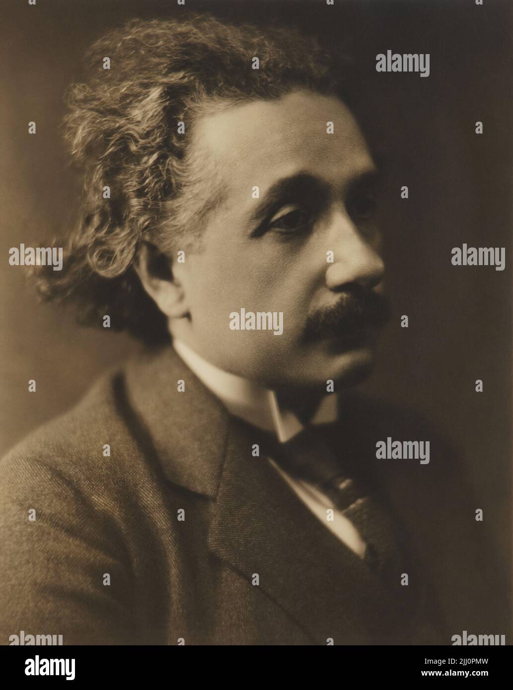 Porträt von Albert Einstein Stockfoto