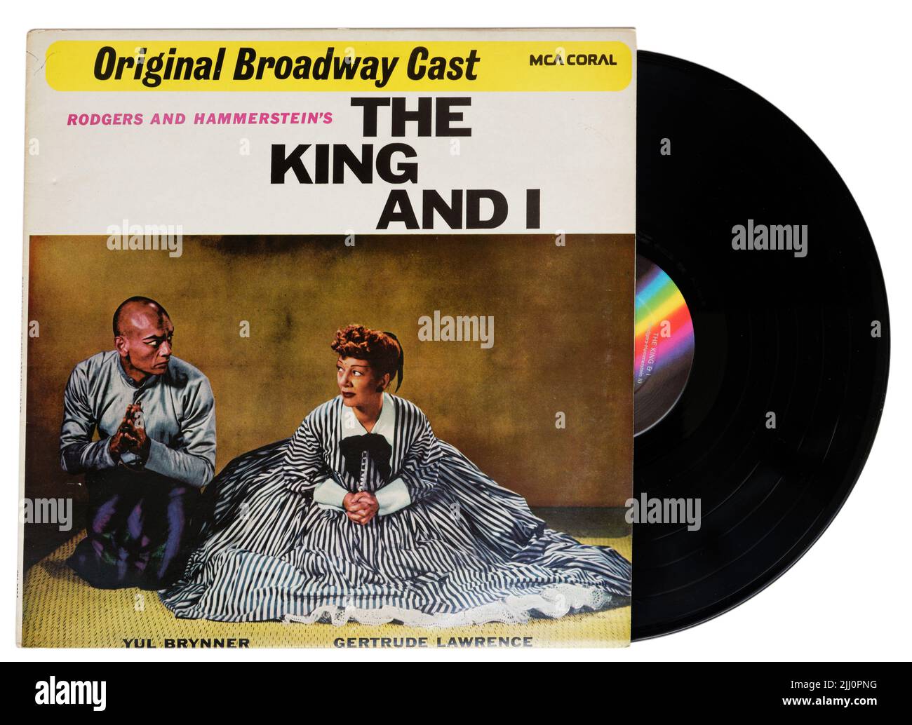 The King and I Album von Rodgers und Hammerstein Stockfoto