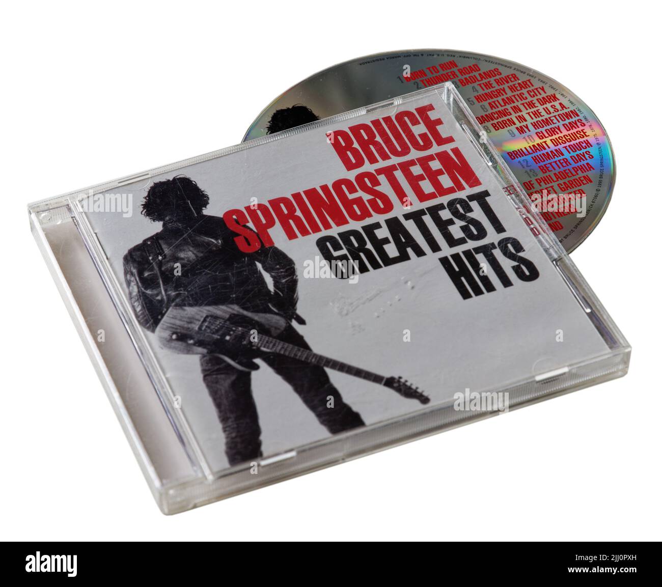 Bruce Springsteen Greatest Hits CD Stockfoto