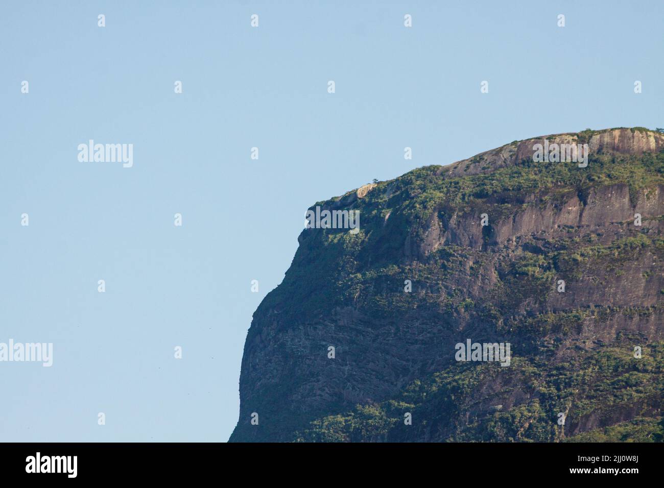 Schöne Steindetails in Rio de Janeiro. Stockfoto