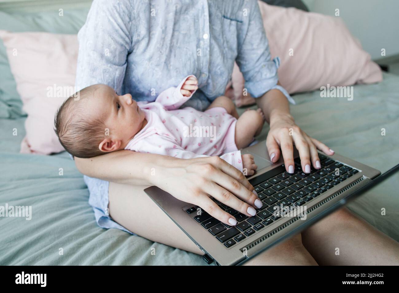 Lifestyle der modernen Geschäftsmutter Stockfoto