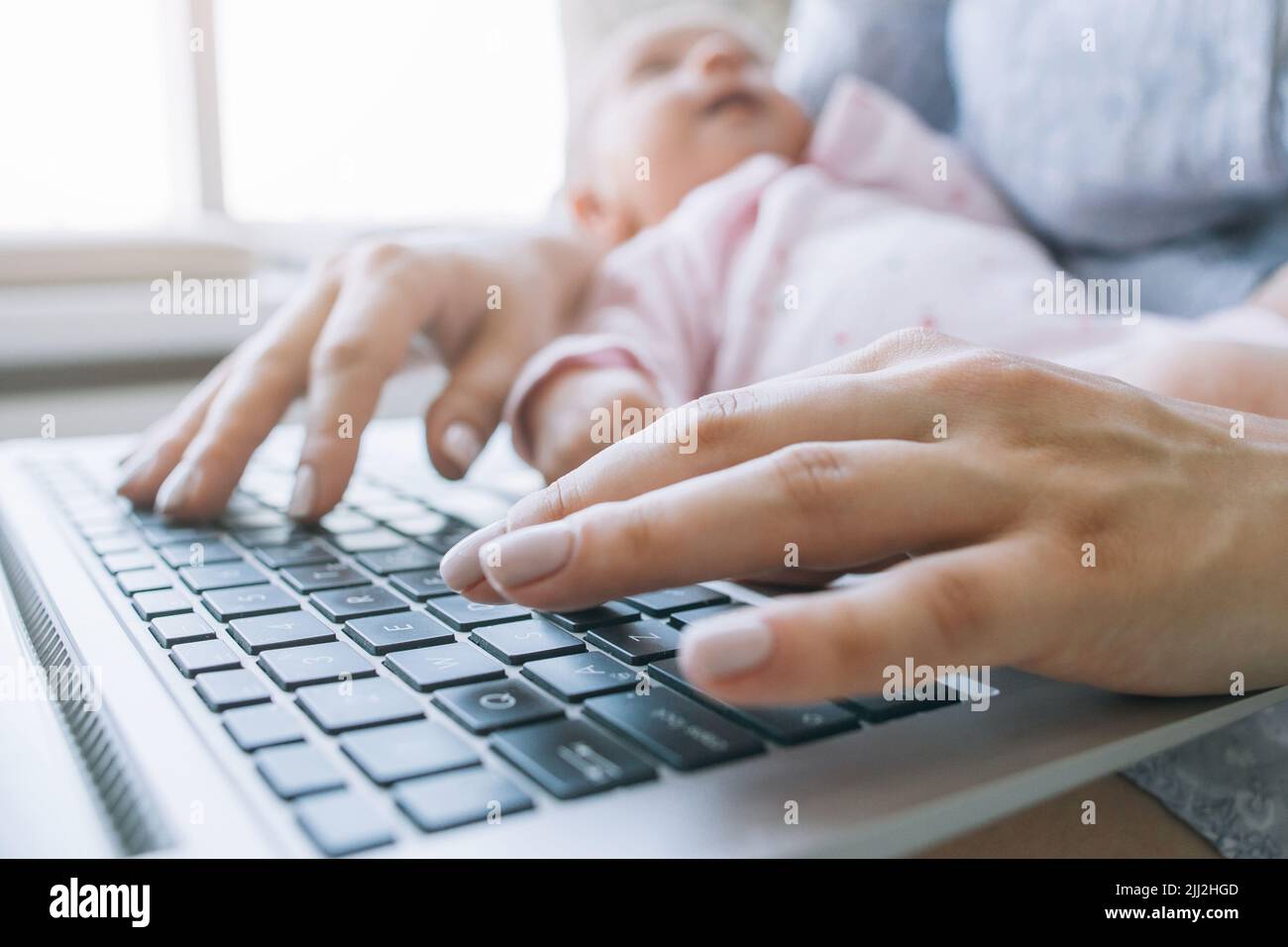 Lifestyle der modernen Geschäftsmutter Stockfoto