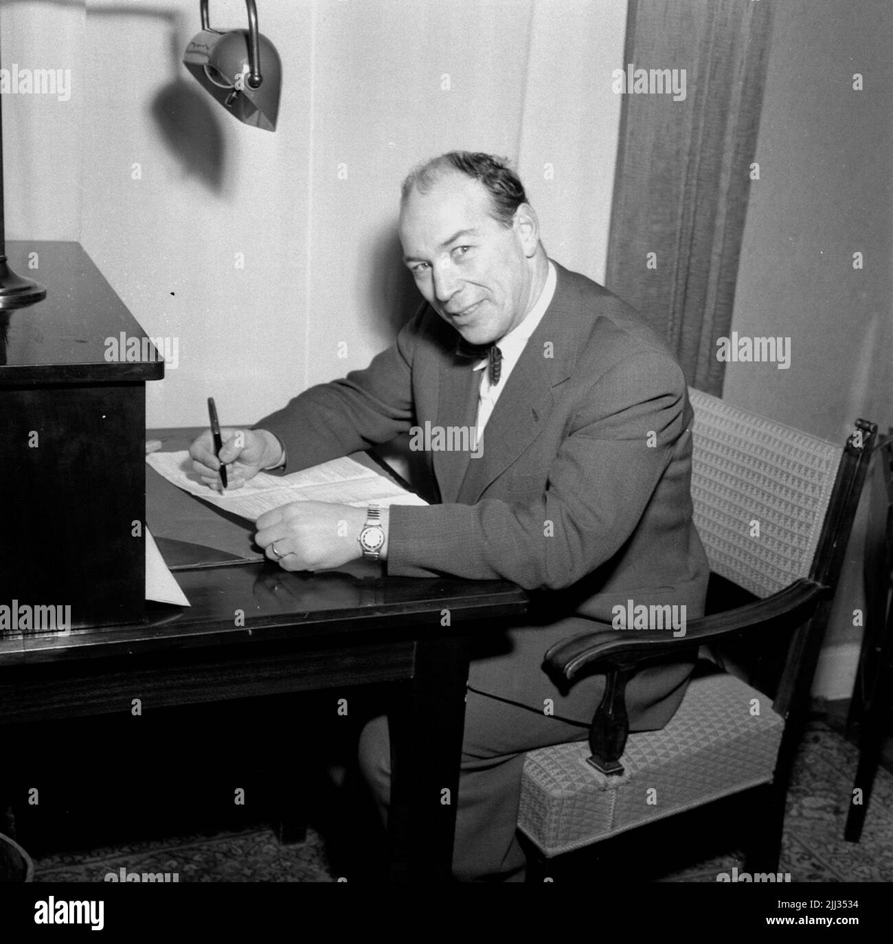 17. Februar 1955 Stockfoto