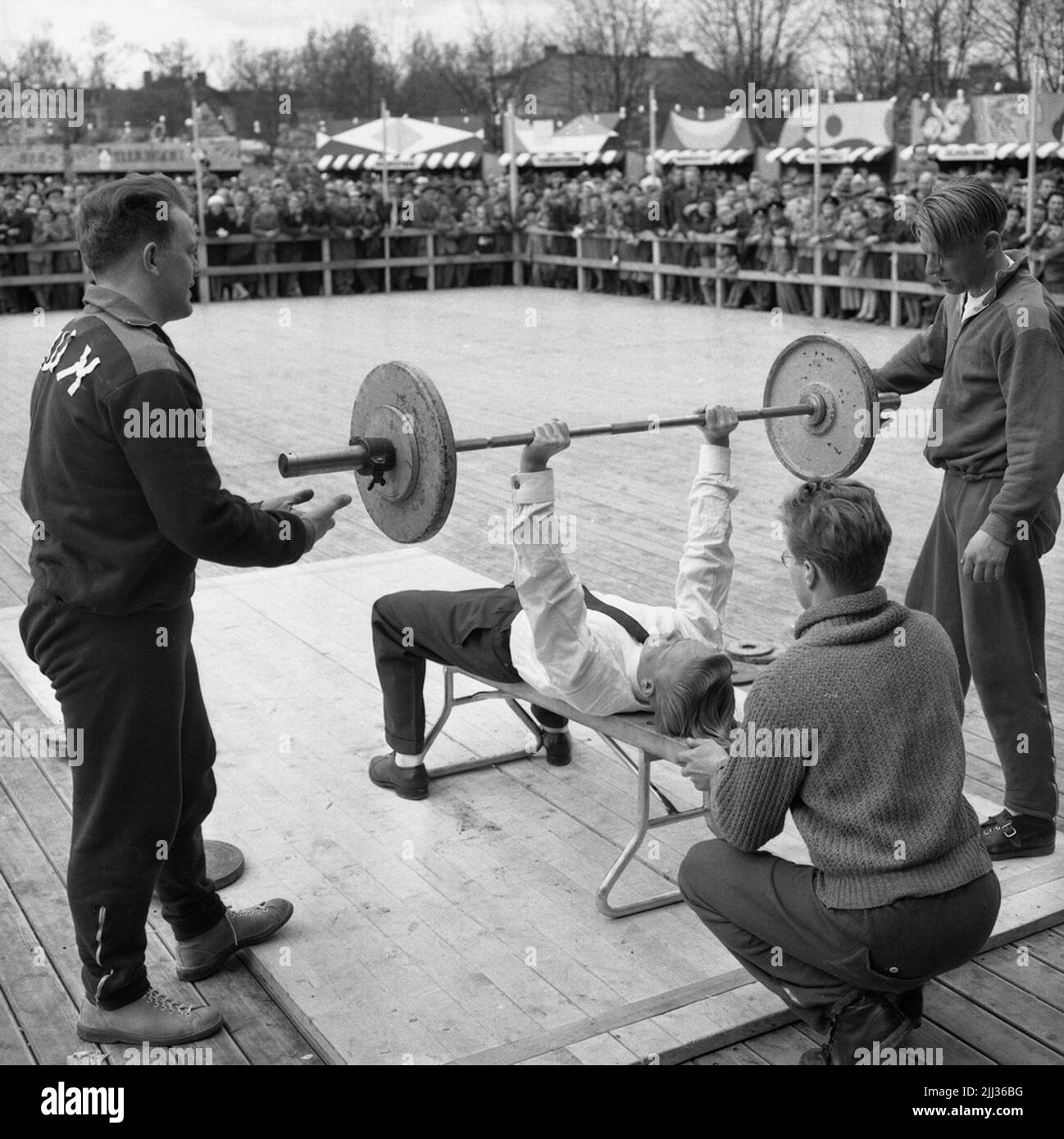 Kindertag - Zug.22. Mai 1955 Stockfoto