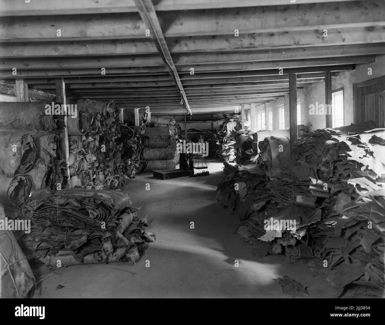 Neue Skofabriks ab Örnen, Innenausstattung aus dem Oberschulgeschäft. Stockfoto