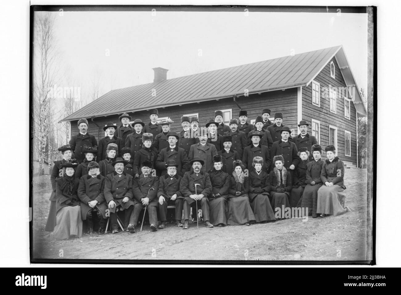 Gotemplare, 39 Mitglieder. Stockfoto