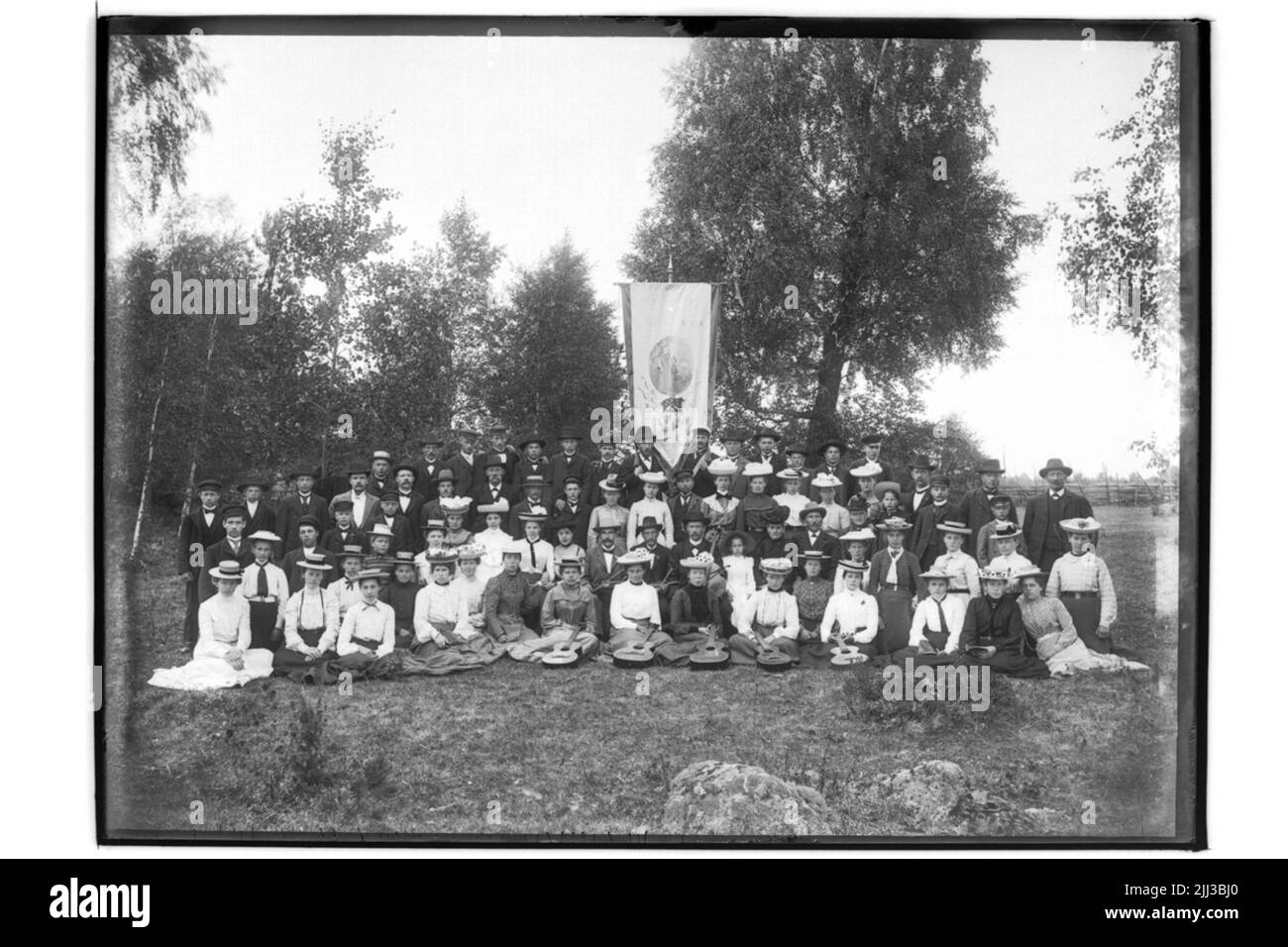 Die Blue Band Association, Mitglieder. Stockfoto