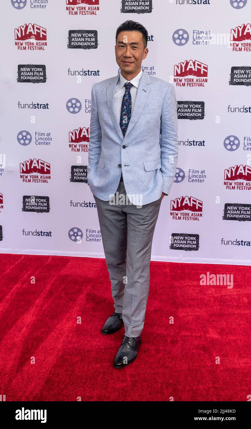 22. Juli 2022, New York, New York, USA: Regisseur Ken Kwek nimmt am 7.. Tag des New Yorker Asian Film Festivals in der Furman Gallery Film im Lincoln Center Teil (Foto: © Lev Radin/Pacific Press via ZUMA Press Wire) Stockfoto