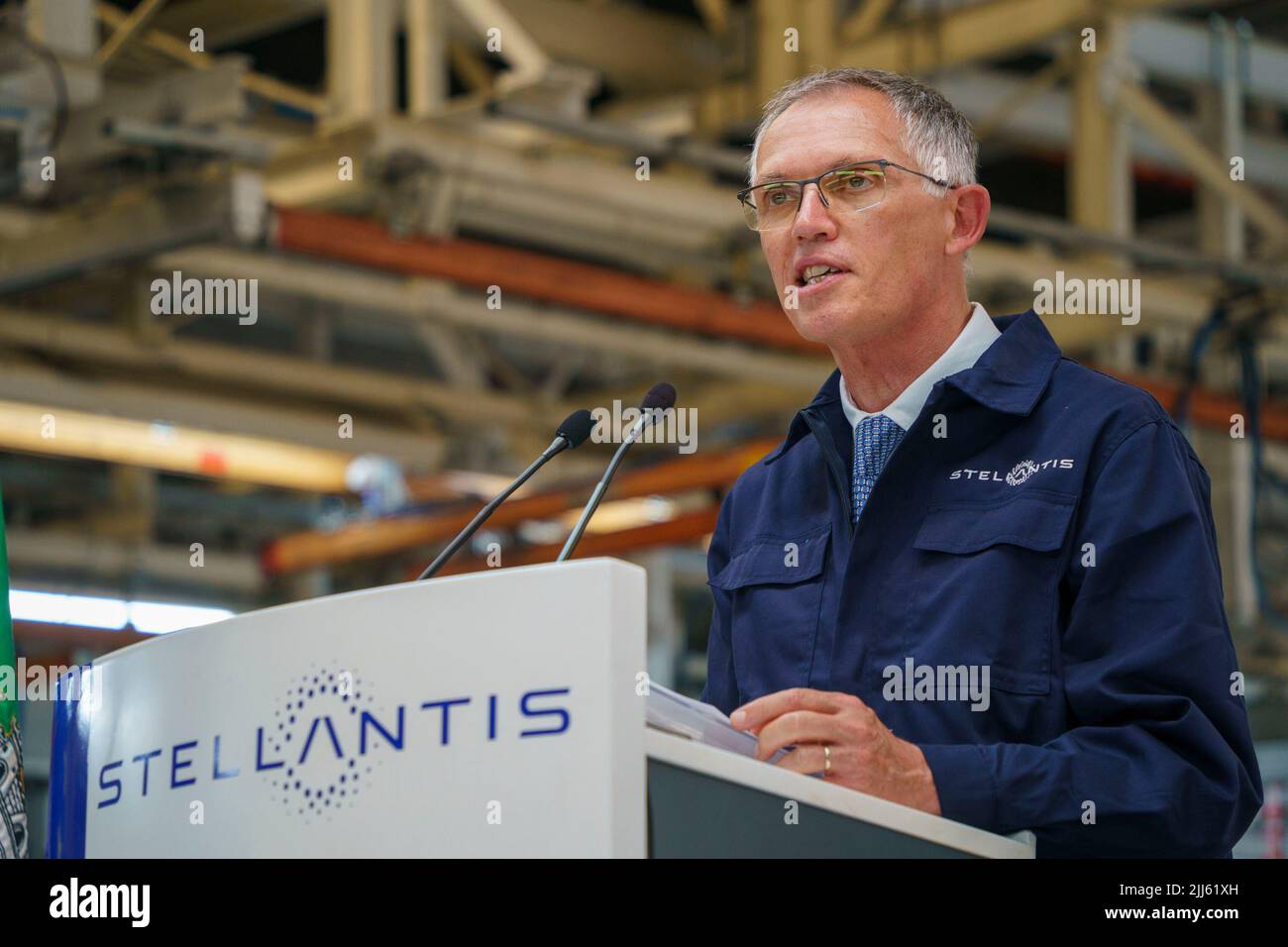 Carlos Tavares - CEO des Automobilkonzerns Stellantis (Peugeot, Ceugeot, Fiat, Chrysler) Stockfoto