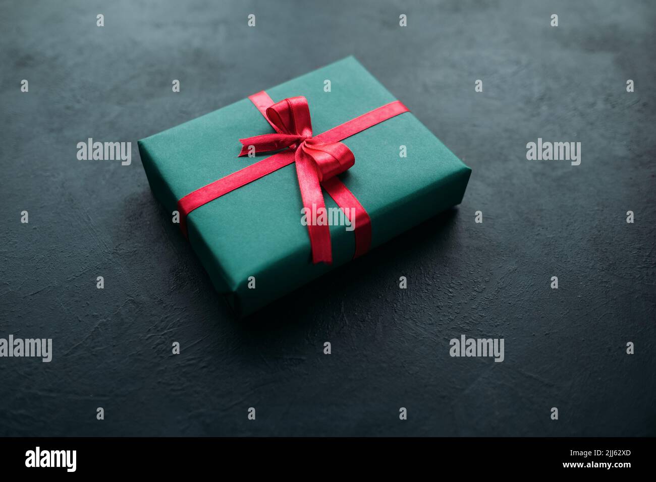 weihnachtsgeschenk Geschenkbox Weihnachtszeit Stockfoto