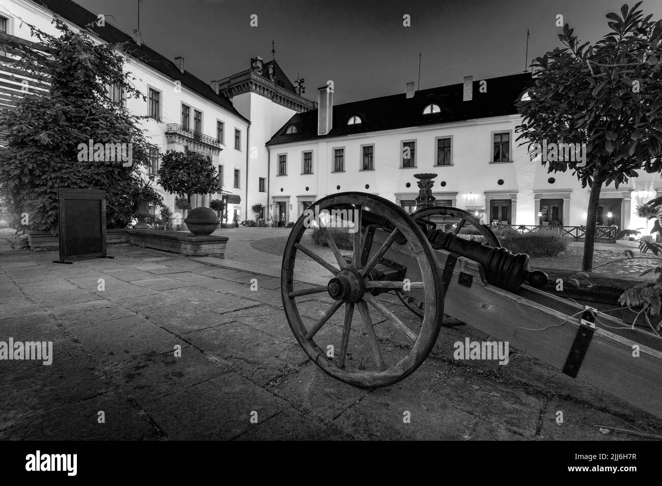 Schloss Zbiroh in der Tschechischen Republik Stockfoto