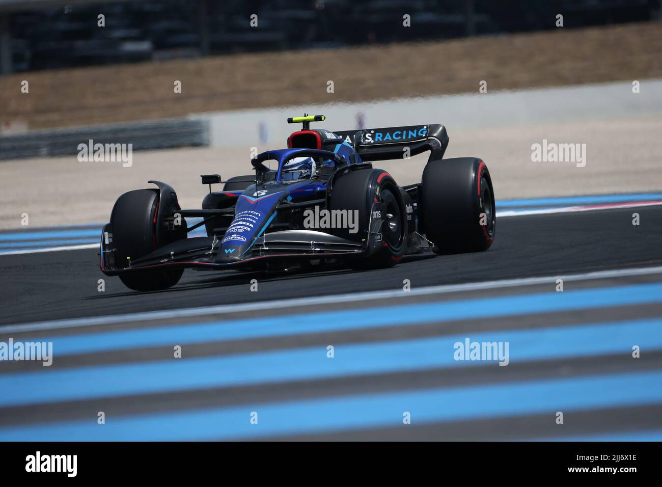 jul 22 2022 Le Castellet, Frankreich - F1 2022 Frankreich GP - freies Training 3- Stockfoto