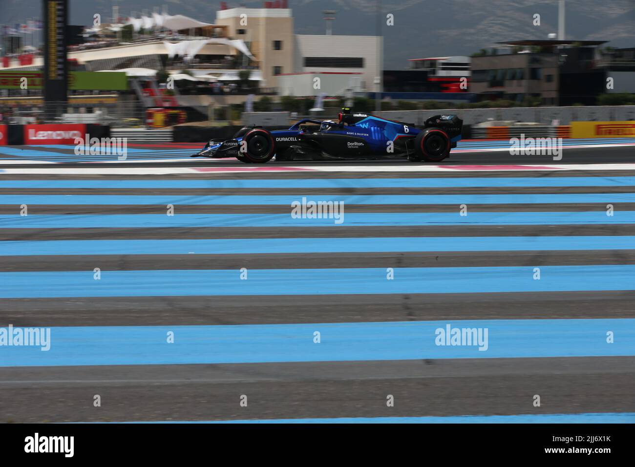 jul 22 2022 Le Castellet, Frankreich - F1 2022 Frankreich GP - freies Training 3- Stockfoto