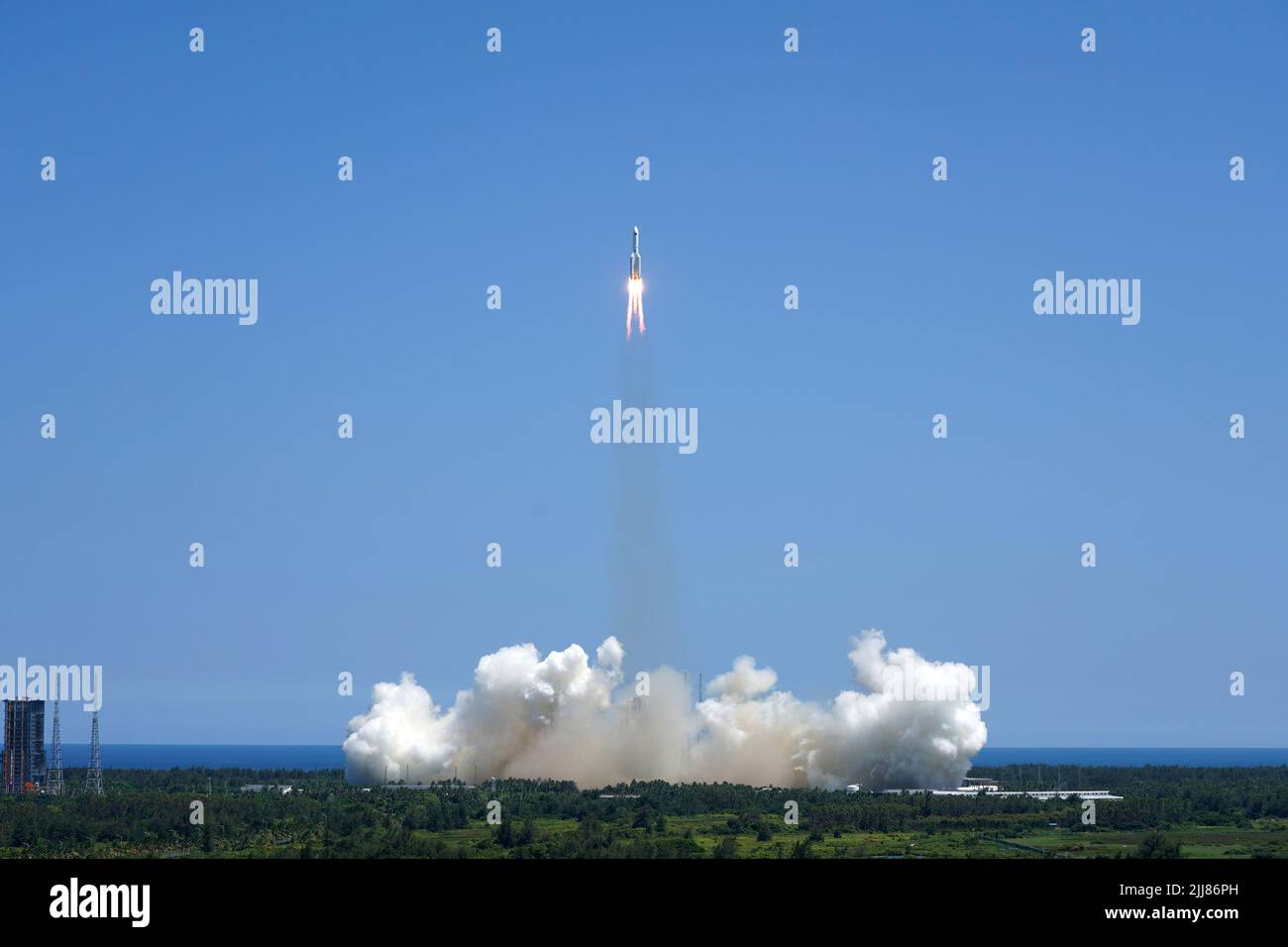 WENCHANG, CHINA 24. JULI 2022 Am 5B 24. Juli 2022 Wurde Am 1422