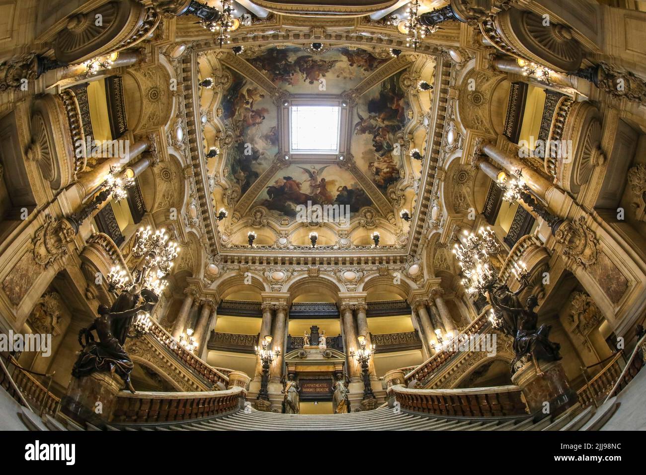 OPÉRA GARNIER PARIS Stockfoto
